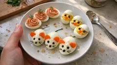 Uova sode farcite: 3 idee carine e veloci per Pasquetta, picnic e buffet