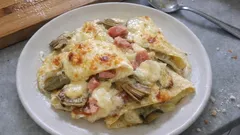 Crespelle ai carciofi al forno: morbide, filanti e perfette da preparare in anticipo