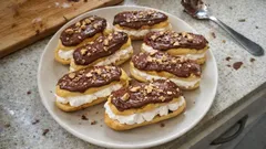 Éclair con Nutella e panna montata: la ricetta facile che riesce sempre